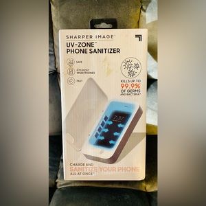 Sharper Image UV-Zone Phone Sanitizer NWT